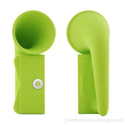 Docking Stations for iPhone 5, Silicone Speakers, No Batteries Needed